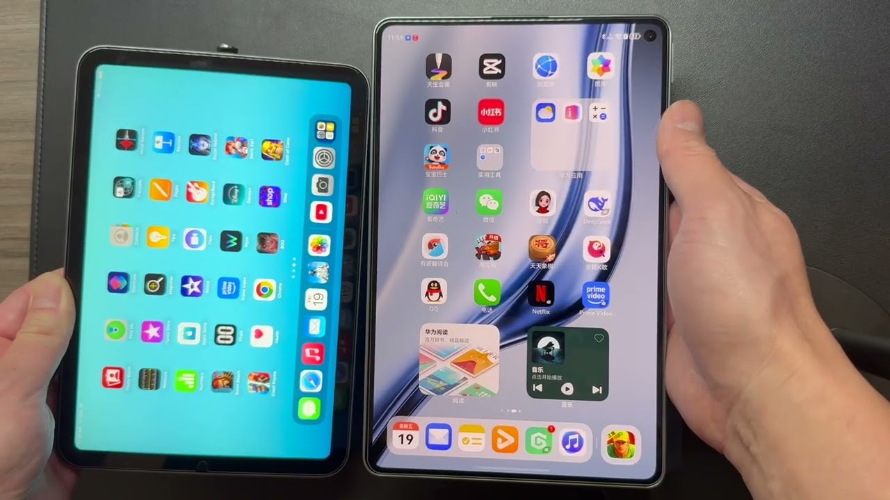 Распаковка Huawei MatePad Mini + сравнение с iPad Mini (2025)