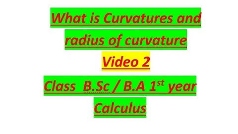 Find the radius of curvature in polar form and pedal equation  from Calculus B.Sc /B.A first year