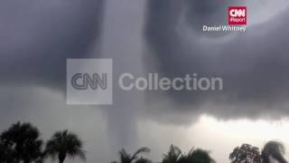 FL:TAMPA WATERSPOUT UP-CLOSE(GREAT VIDEO)