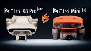Fimi X8 Pro 2025 Vs. Mini 3 A Comparação Definitiva