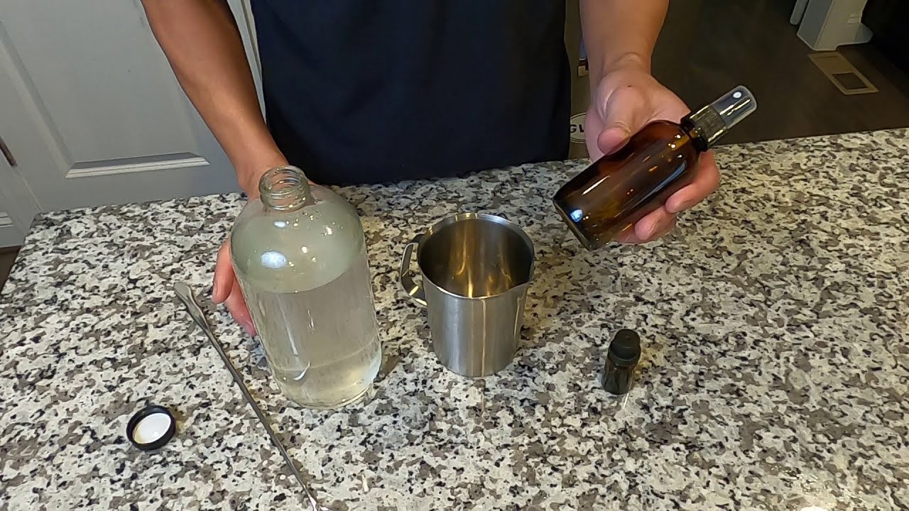 Make Ginger Hair Wash with Castile Soap and Ginger Hydrosol - LETIME