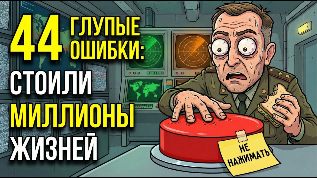 44 глупые ОШИБКИ которые стоили МИЛЛИОНЫ человеческих ЖИЗНЕЙ