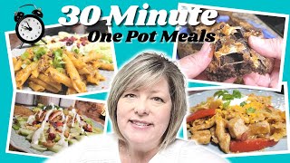 30 Minute Meals | One Pot Dishes | Cooking Cheaper Quicker and Easier  Real Life Tips and Tricks