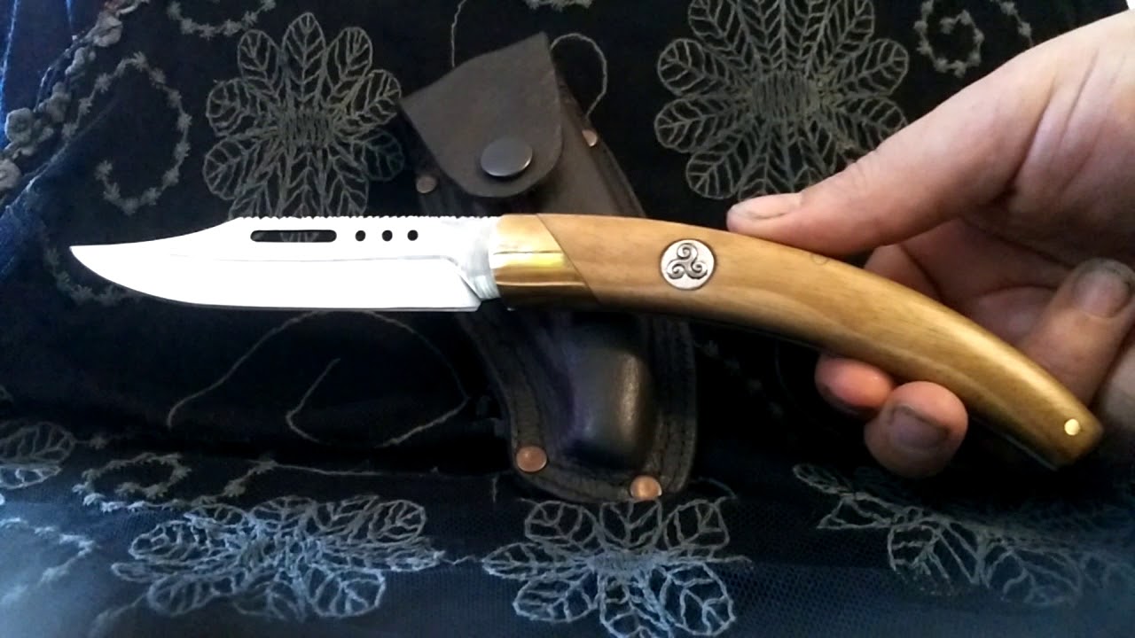 Couteau Breton Penn Kleiz fait main exemplaire unique YouTube