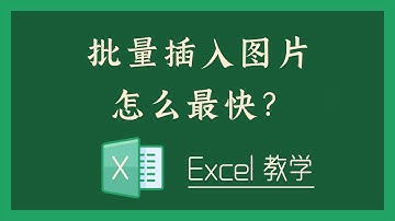 Excel 教学 - S05-3 批量插入图片怎么最快？