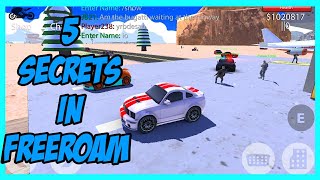 5 SECRETS IN FREEROAM| FREEROAM CITY ONLINE (GAMEPLAY)!!! screenshot 4