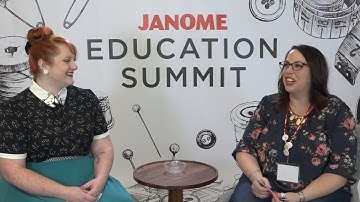 Janome Education Summit "Off the Cuff" with Miriam Coffey and Jessica VanDenburgh