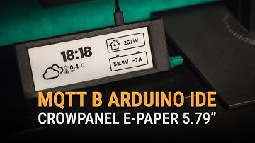 MQTT в Arduino IDE | E-Paper 5.79" Дисплей на ESP32-S3