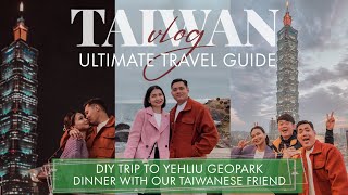 DIY Trip to Yehliu Geopark + Dinner with our Taiwanese Friend Overlooking Taipei 101 🇹🇼 Travel Guide