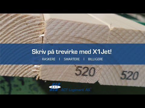 Merking av trevirke på enkleste vis!