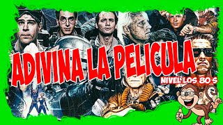 🎬🤩🎭ADIVINA las 25 PELICULAS / nivel LOS 80S / PELICULAS de los OCHENTA 🎬🎬🎬