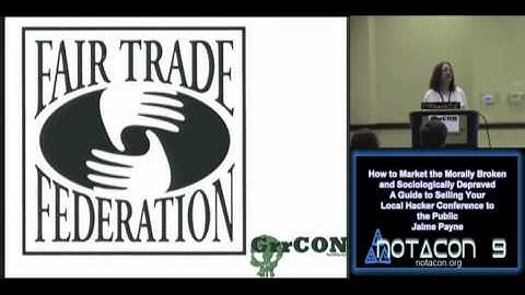 NOTACON 9: A Guide to Selling Your Local Hacker Conference to the Public (EN) | enh. audio