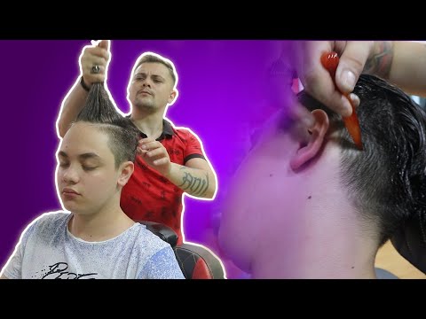 BARBER ASMR THERAPY | SLEEP WELL WITH ASMR MASSAGE (asmr head massage, asmr ear massage)