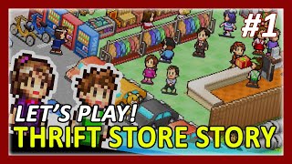 [Gameplay] Kairosoft Thrift Store Story Part 1 | First-Time Strategy screenshot 2