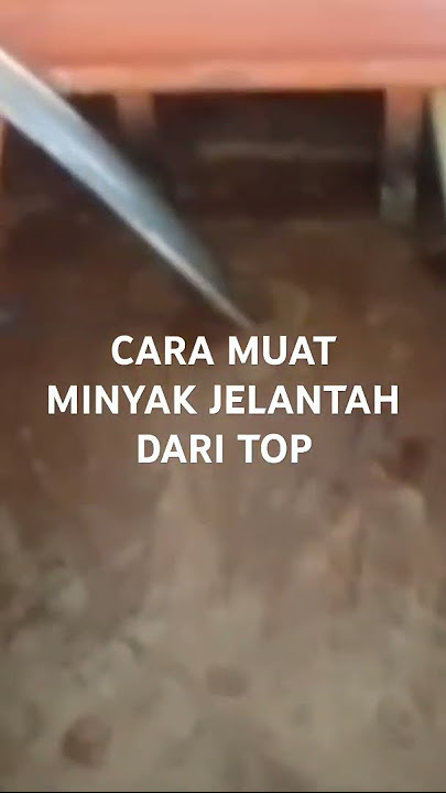 Cara Paling Aman Muat Minyak Jelantah Kedalam Kontainer, Bisa Mengurangi Kotoran yang Di Bawah