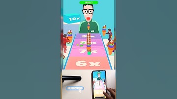 Ice Cream Stack Games Runner gameplay walkthrough Android iOS Poro game level #7 #fun #fungame