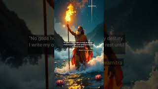 Day 14/ 365 -Rishi Vishwamitra – The Sage Who Challenged the Heavens. #motivation