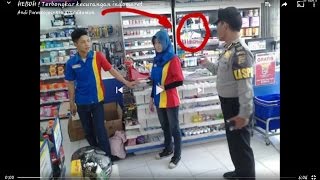 Akhirnya karyawan indomaret ngaku NAKAL setelah didesak polisi