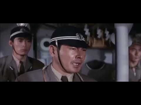 映画 「駆逐艦雪風」より坊ノ岬沖海戦での対空戦闘シーン