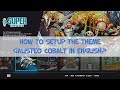 How to setup the theme galisteo cobalt in english