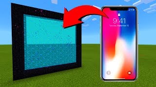How To Make A Portal To The iPhone Dimension in Minecraft!