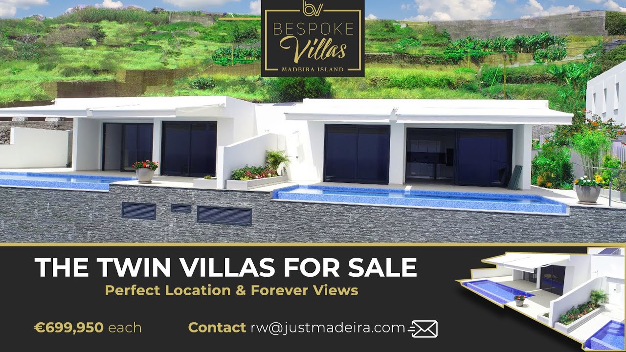 The Twin Villas:  For Sale🏷️ Perfect Location & Forever Views on Madeira☀️