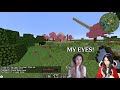 that p*nis was massive! my eyes! | Valkyrae, QuarterJade | Minecraft