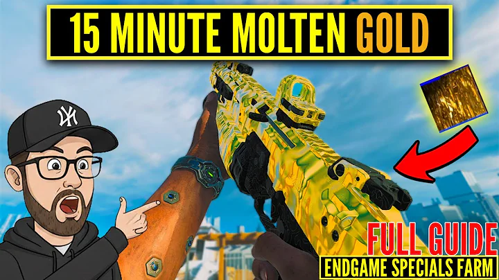 FASTEST Molten Gold Camo: ENDGAME Special Kills FARM (15 MIN)