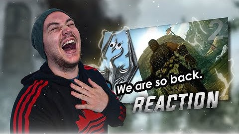 Skyrim Intro Brainrot 2 REACTION