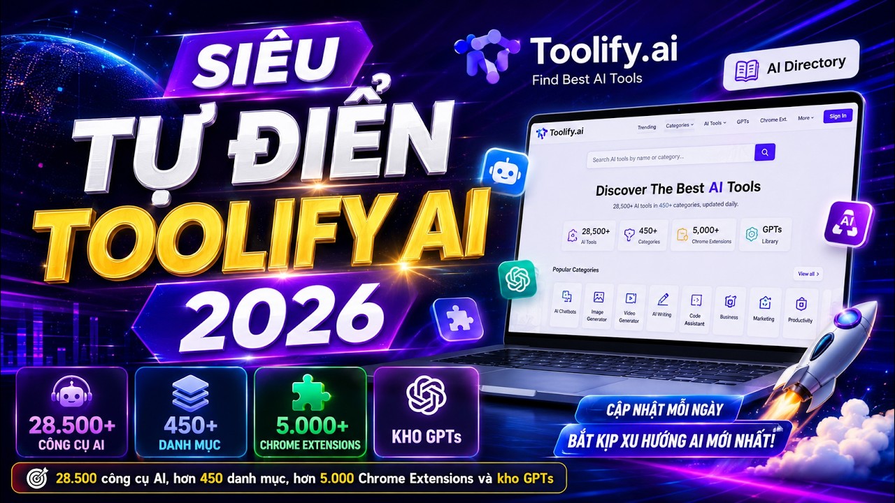 Sự Lên Ngôi Của Siêu Từ Điển Toolify AI Năm 2026