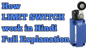 कैसे LIMIT SWITCH  काम करता है in Hindi | Wiring of Limit switch | by Electrical Technician