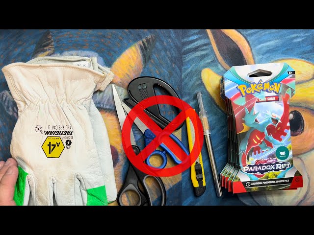 How to Open Pokémon Cards - Scarlet & Violet Era Pack Tricks - YouTube