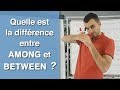 Quelle est la diffrence entre among et between 