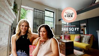 Our Small/Cool 'Teeny-Tiny' Winners' 248 Square Foot NYC Studio | House Tours