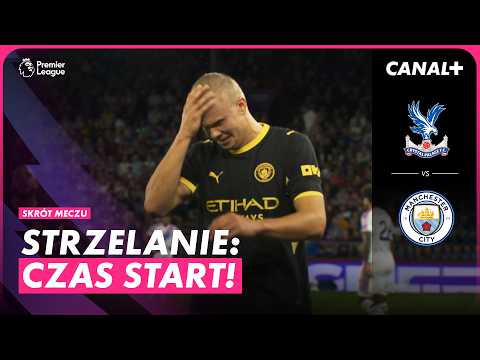 Cherki Odpala Rakietę! Haaland Otwiera Licznik! Crystal Palace - Man City, Skrót Meczu