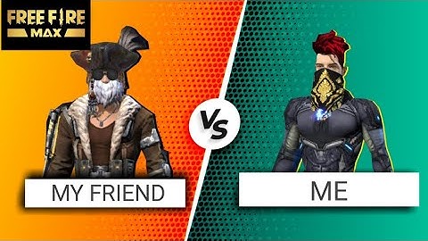 My Friend vs Me | 1v1 Custom | Garena Free Fire Max
