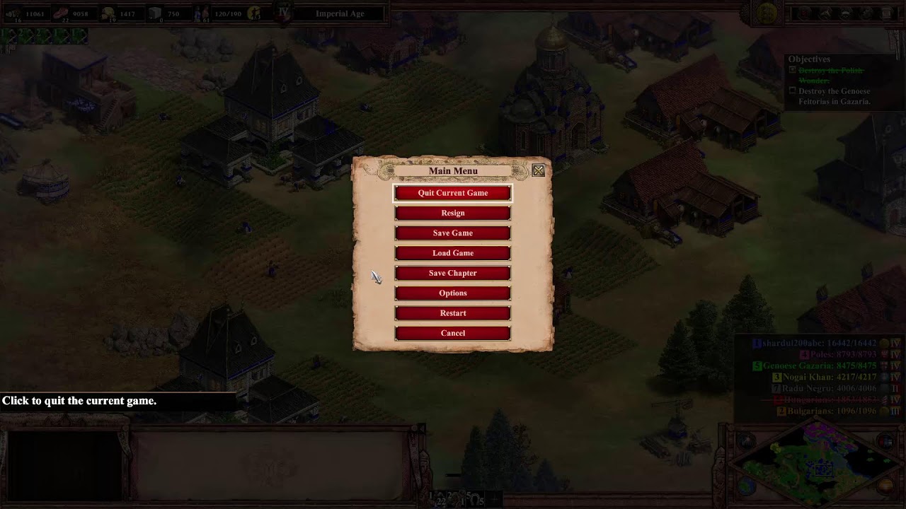 AOE2 Bulgaria Campaign