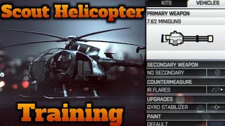 Scout Helicopter training methods (ps4) - Battlefield 4