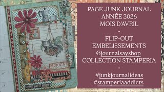 PRESENTATION PAGE JUNK JOURNAL Collection @Stamperiainternational #journalsay #scrapbooking