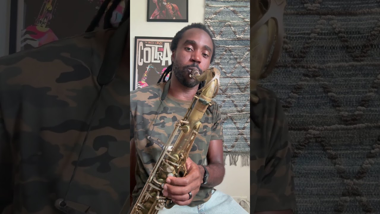Modern jazz groove solo sax 🎷 raw studio vibe with Coltrane + Fela energy 