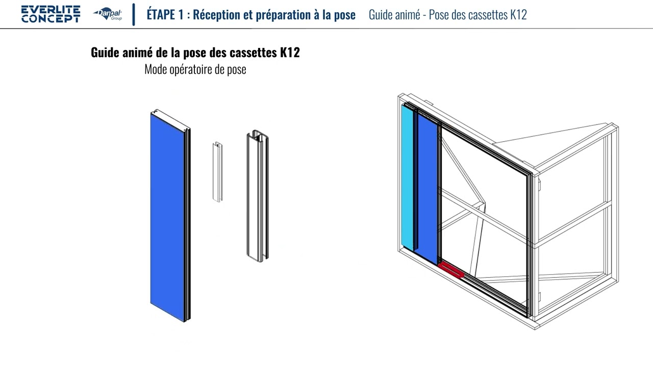 Exemple de pose Danpatherm® K12