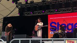 Fanny Lumsden Fallow - Australia Day Stage 88 Commonwealth Park Canberra ACT. 26/1/21 screenshot 1