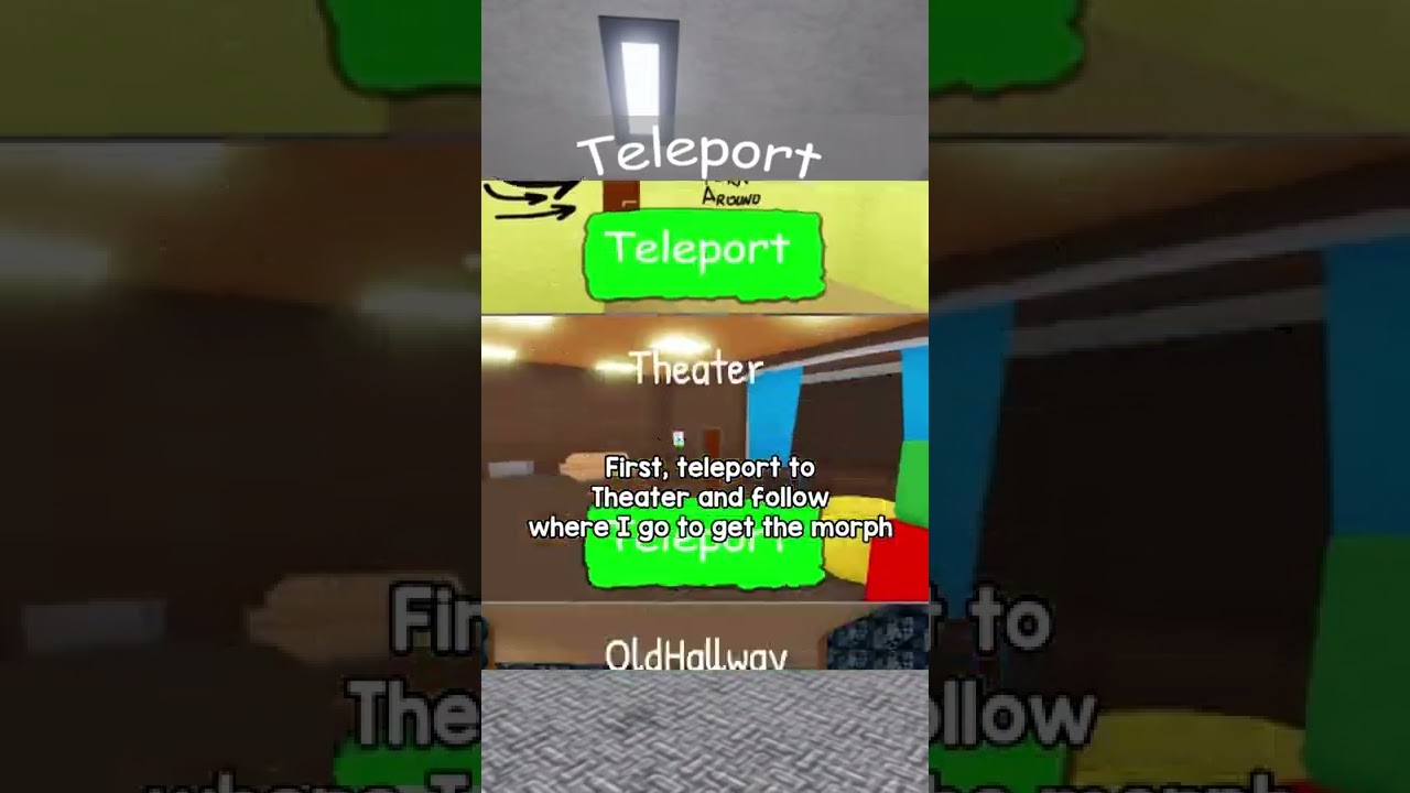 How to get BLUE MIX Morph & Badge in BACKROOMS MORPHS | Roblox