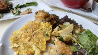 Nyc Haitian Food Zanmi In Prospect Lefferts Gardens Brooklyn, Lambi Boukannen, Djon Djon Rice