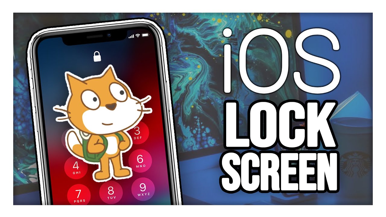 How to make an iOS-LIKE Lock Screen in Scratch - YouTube