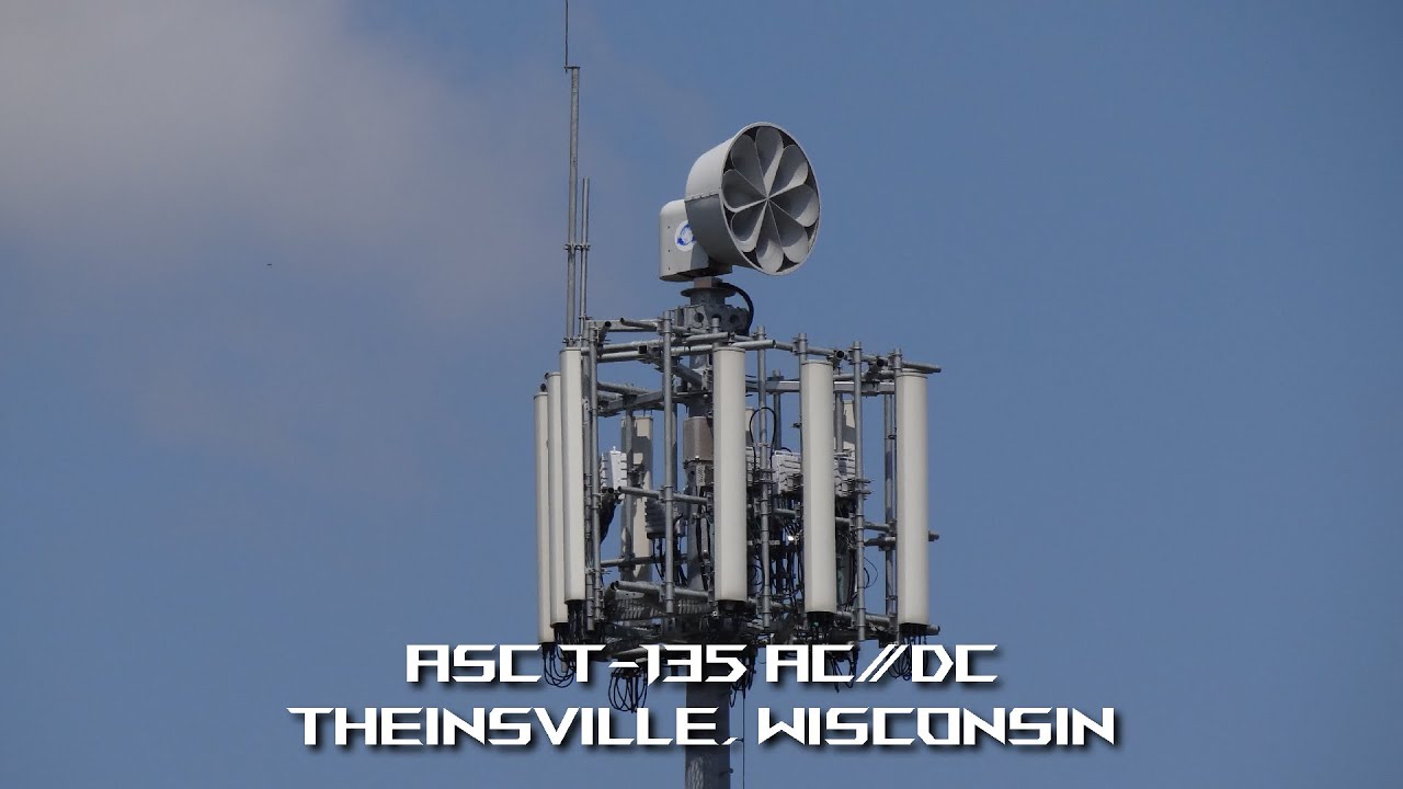 Asc T112 ASC T-135 AC/DC Tornado Siren Test & Noon Blast - Alert X2 ...
