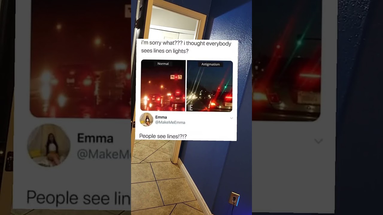 The Difference Between Normal Vision and Astigmatism, As Explained By A Tweet