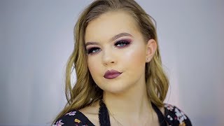 SULTRY PURPLE SMOKY EYE TUTORIAL | MADISON LEE