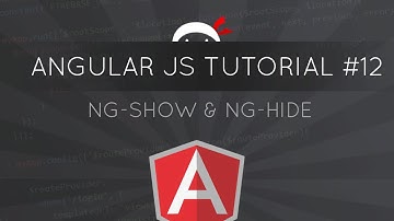 AngularJS Tutorial #12 - ng-show directive