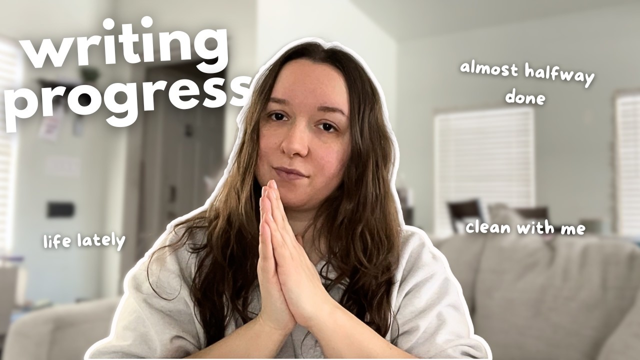 real life as a writer mom 🤍 writing progress, therapy & cleaning reset